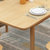 恒兴达 日式纯实木餐桌椅组合北欧全实木橡胶木长桌小户型4人桌餐厅家具(拉伸餐桌-0.9米胡桃色 一桌八椅)第5张高清大图