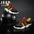 Jeep吉普男鞋2020新款时尚运动鞋韩版气垫鞋透气网布鞋舒适休闲鞋男士跑步鞋(红色 39)第4张高清大图