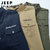 JEEP吉普工装多袋长袖衬衫JPCS7001HL(深蓝色 XL)第3张高清大图