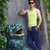 华杰龙HUAJIELONG夏季男士圆领棉背心 男士修身棉纯色男背心夏季(草绿色)第3张高清大图