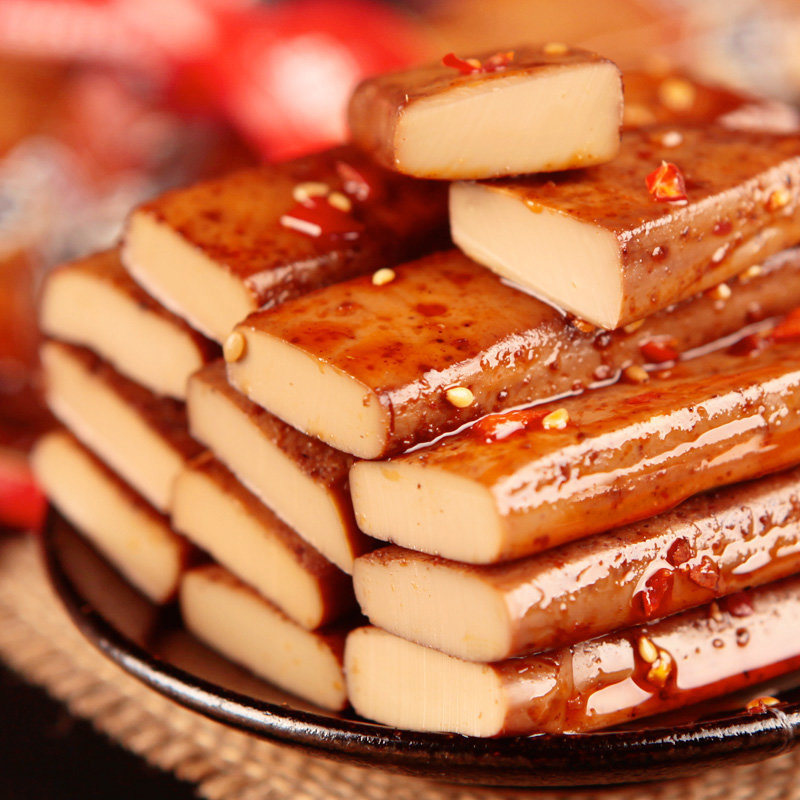 蜀道香麻辣鸡蛋干250g四川特产小吃辣味零食好吃的小吃香辣熟食麻辣味