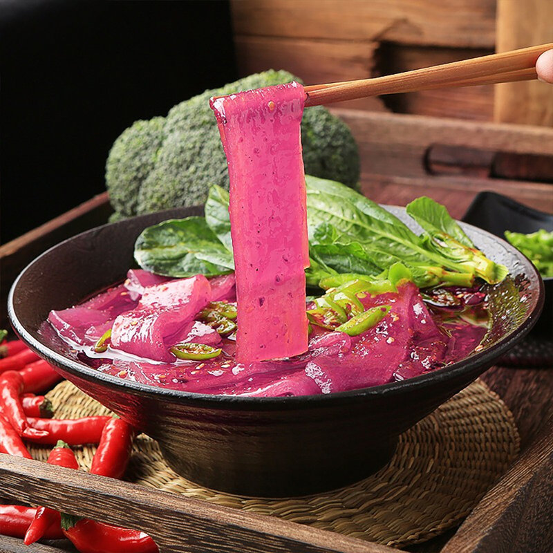 一斤京方紫薯川粉248g火锅食材