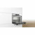 Bosch/博世 HBA554BR0W 进口嵌入式烤箱 不锈钢黑色玻璃面板 71L第5张高清大图