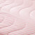 家博士 夏季舒适柔软针织天竺棉 纯色条纹夏凉被(粉红 1.8*2.0)第2张高清大图