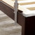 恒兴达 白橡木全实木沙发转角L型沙发 可拆洗布艺沙发 北欧现代简约 全实木客厅家具(胡桃色 1+2+3组合)第3张高清大图