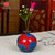 欧式陶瓷花瓶摆件 小花瓶干花水培花器不含底座(8cm红之蓝)第2张高清大图