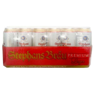 德国进口斯蒂芬布朗白啤酒500ml*24罐