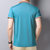 传奇保罗夏季牌新款保罗Polo衫男士短袖T恤 翻领半袖男装体恤衫潮（M-3XL）ZMN850(湖绿色 XL)第5张高清大图