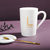 创意十二星座陶瓷马克杯带盖勺男女喝水杯家用情侣咖啡办公茶杯子(Lucky-单杯)第3张高清大图