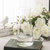 日系锤纹小透明玻璃花瓶简约创意水培插花花器清新客厅干花瓶摆件第3张高清大图