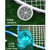 希乐水杯塑料杯便携防漏随手杯男女学生创意潮流夏季户外运动茶杯子(1621-800ml蓝色（带滤网）)第3张高清大图