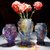 礼品琉璃花瓶摆件中国风送老外实用非物质文化遗产工艺品(大号彩色 默认版本)第5张高清大图