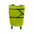 奕辰 折叠可背式购物车购物袋 带轮自由变换购物袋(绿色)第2张高清大图