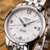 天梭(Tissot)手表 经典系列腕表力洛克系列女士腕表 全自动机械钢带皮带女表(T41.1.183.34)第2张高清大图