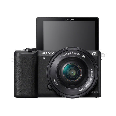 索尼（Sony）ILCE-5100Y(16-50mm+55-210mm) 双头套机 A5100Y 数码相机 微单相机(黑色 套餐1)