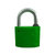 苏识 40mm梅花塑钢锁（计价单位：把）颜色：绿色(绿色 默认)第4张高清大图