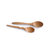 玉米 天然实木无漆无蜡儿童饭勺创意实木小勺弯曲勺子(弯曲勺)第3张高清大图