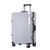 新款网兜铝框行李箱女轻便结实耐用拉杆箱（10件/套）(冰蓝色 28寸)第2张高清大图