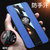 OPPO Reno 2手机壳布纹磁吸指环reno2防摔超薄保护套reno 2新款商务男女(蓝色)第5张高清大图