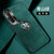 OPPO K5新款手机壳k3金属护眼皮纹壳k5防摔磁吸指环K3保护套(青山绿指环款 K5)第2张高清大图