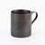 帝国黑金钢陶瓷咖啡杯 日式复古手工陶艺杯磨砂小资杯具配碟dg-59(150ml)第2张高清大图