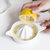 陶瓷手动榨汁器家用迷你学生儿童水果柠檬橙汁简易手摇榨汁压汁器(榨汁器)第3张高清大图