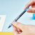 日本PILOT百乐BXC-V5/V7水性笔走珠笔学生用直液式签字笔环保版0.7可换墨胆中性笔百乐笔0.5红笔黑笔文具用品(0.7mm 黑色0.7)第5张高清大图