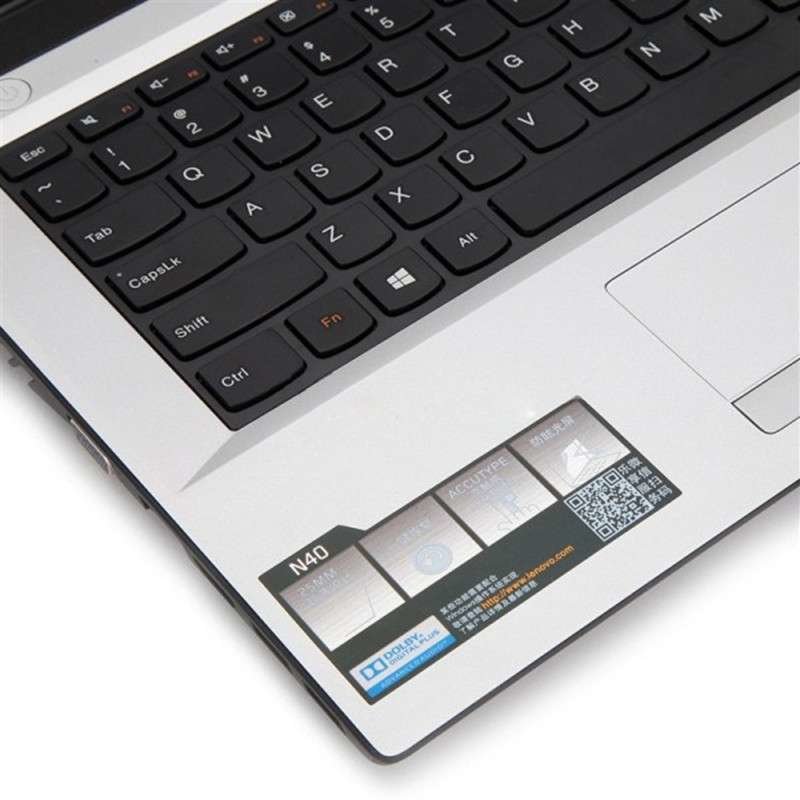 联想(lenovo)n40-45 14.0英寸笔记本电脑 a6 6310 4g 500g 2g w8 黑色