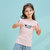 阿狸童装2021夏季新款印花纯棉短袖T恤(160 粉色)第4张高清大图