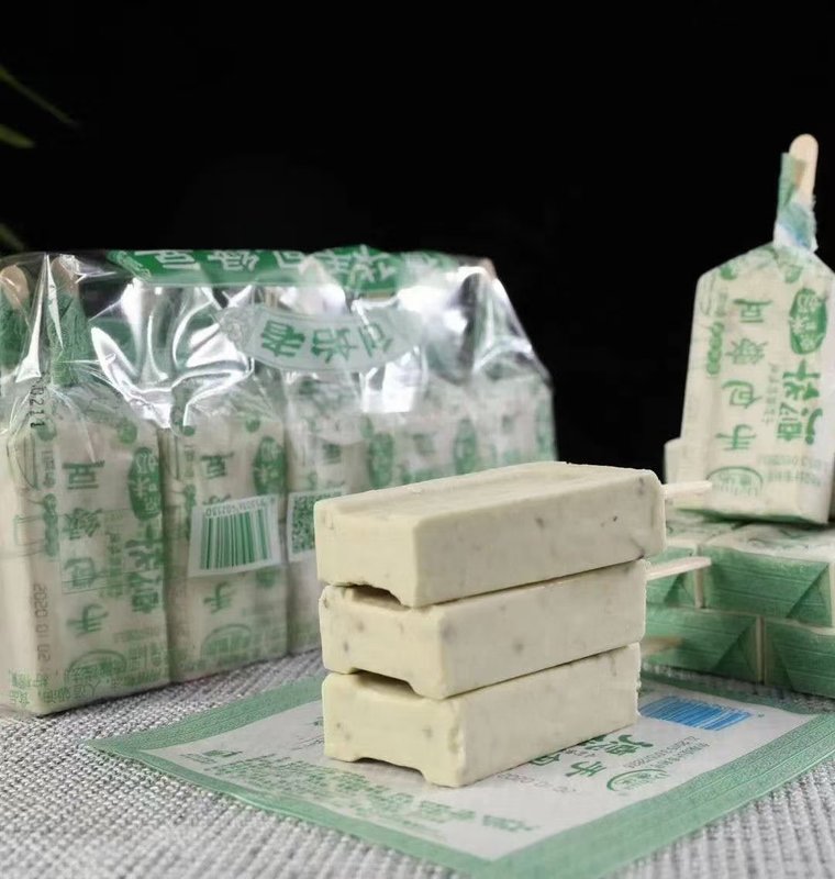 德华雪糕酸奶手包红豆绿豆原味奶冰棍老式冰棒红豆20支绿豆20支