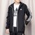 Adidas阿迪达斯男装新款户外运动休闲服连帽保暖时尚夹克外套GF3962(黑色 M)第3张高清大图