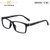 新款海伦凯勒眼镜架男全框板材近视眼镜框H9101(C05深咖色)第3张高清大图