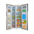 美的（Midea）520升风冷无霜 智能控温家用双门电冰箱 美的双开对开门冰箱 BCD-520WKM(E) 阳光米(金色)第2张高清大图