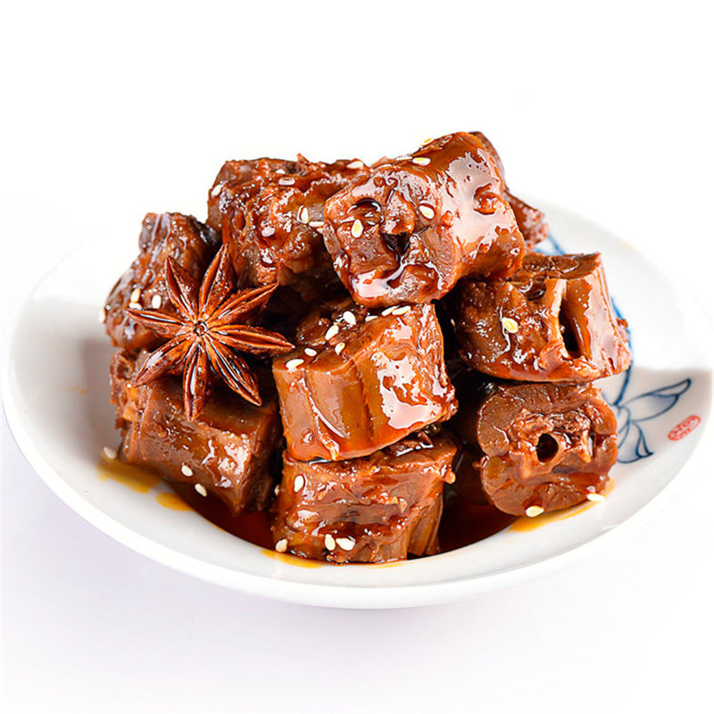 四川特产香辣鸭脖麻辣100克包装鸭货肉熟食卤味网红零食冷吃