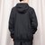 Adidas阿迪达斯男装新款户外运动休闲服连帽保暖时尚夹克外套GF3962(黑色 M)第4张高清大图