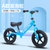 儿童平衡车滑步车宝宝滑行车无脚踏小孩双轮自行车溜溜车1-3-6岁(2019款蓝色充气轮（2-6岁） 单速)第3张高清大图