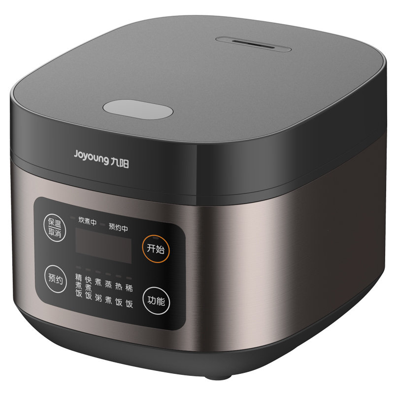 九阳joyoung电饭煲家用智能预约电饭煲铜匠厚釜升f40fzf336深灰色