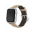 新款适用于苹果watch皮表带商务运动男女通用38/40mm皮表带(磨砂款-黑色 38/40mm)第8张高清大图