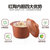 苏泊尔（SUPOR）DG30YK801-23 电炖锅 砂锅炖盅煮粥煲汤养生陶瓷 3L容量第4张高清大图