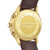 阿玛尼手表潮流休闲时尚金色个性指针皮带石英男士手表AR1793(白色 皮带)第4张高清大图