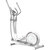 麦瑞克椭圆机家用太空漫步机健身房器材室内运动小型椭圆仪蜗牛X(优雅白 手动版)第5张高清大图