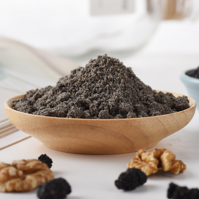 黑芝麻核桃黑豆桑葚粉五谷代餐即食营养早餐600g自定义自定义