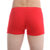 2条浪莎红内裤 男士鸡年本命年内裤 木纤维裤头红色内裤平角裤(2条大红平角内裤 XL/175)第3张高清大图