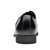 Jinho金猴 时尚英伦风气质 商务休闲 系带舒适透气男单鞋Q2936(黑色 40)第3张高清大图