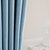 出口日式遮光窗帘新款纯色环保现代简约书房客厅卧室防水防油防污(浅蓝色)第2张高清大图