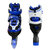 乐士ENPEX溜冰鞋儿童成人用可调直排轮滑鞋旱冰鞋MS168(蓝色 L码（40-43）)第3张高清大图