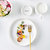 韩式餐具碗碟套装家用轻奢韩版盘子碗组合北欧网红ins风碗盘(意形小汤勺)第6张高清大图
