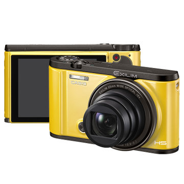 卡西欧（CASIO）ZR3500 数码相机 黄色