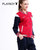 PLAYBOY/花花公子运动套装厚款女运动服开衫休闲服跑步运动卫衣女(红色 160)第3张高清大图