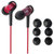 铁三角(audio-technica) ATH-CKB50 入耳式耳机 人声饱满 造型时尚 平衡动铁 红色第2张高清大图